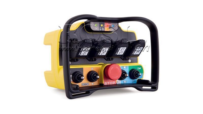 CONTROLE REMOTO POR RÁDIO - PROPORCIONAL - ZEUS2 M4 10013 Padrão