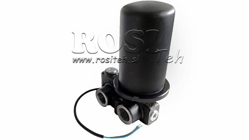 VÁLVULA HIDRÁULICA 3/4'' 120Llit 420 BAR - PARA REGULAÇÃO DE FLUXO 0.5-60lit/min