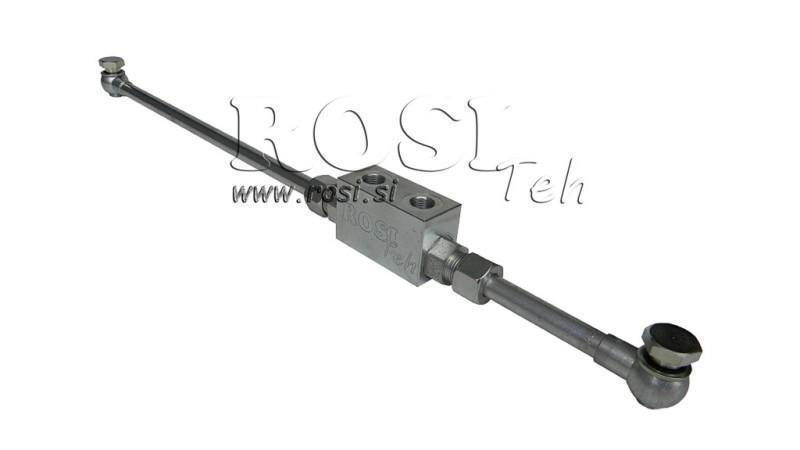 VÁLVULA BLOQUEIO VBPDE 1/4 COM TUBOS