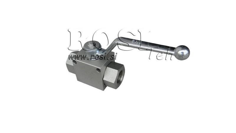 VÁLVULA DE FECHAMENTO HIDRÁULICA RS2 3/8 - 500BAR - 35 lit