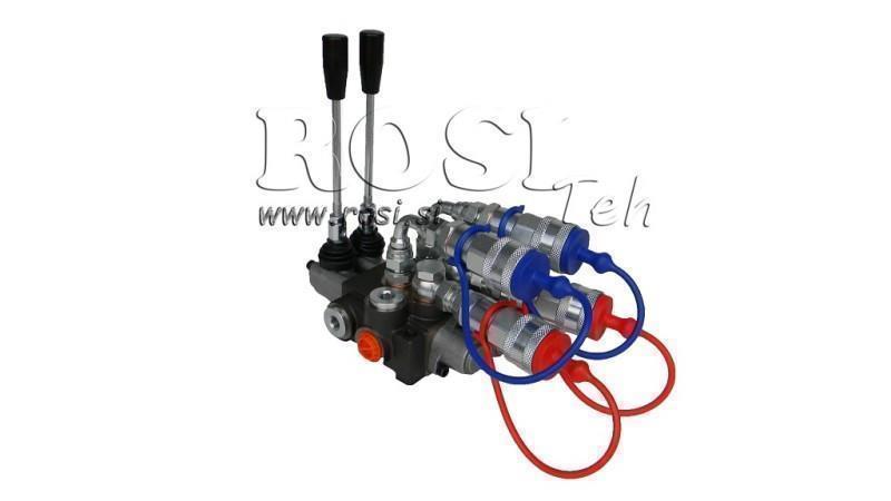 VÁLVULA HIDRÁULICA 2xP40 EXPANSÃO