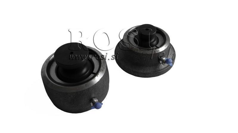 TERMINAL DE RÓTULA PARA CILINDRO HIDRÁULICO TELESCÓPICO Φ 55 MÁX. 15 TON