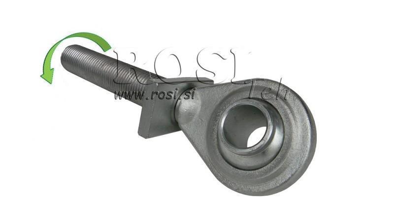 navojna kljuka za poteznico standard kat2 m36x3 levi navoj