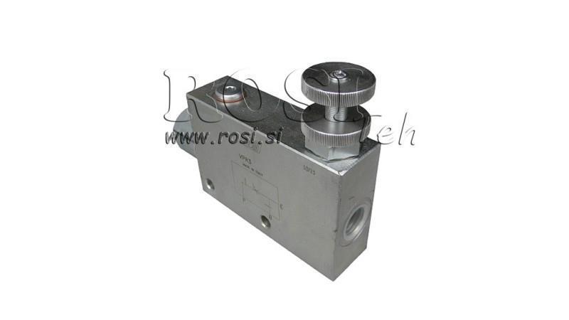 PRIORITNÍ VENTIL VPR3 3/8 otevřená linka