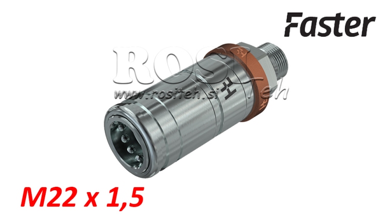 RÝCHLOSPOJKA TRACTOR SAMICA 3CFPV PUSH - PULL M22x1,5