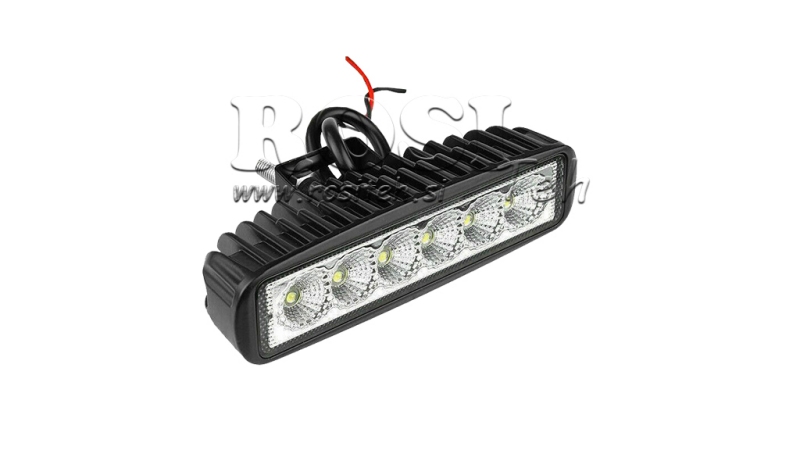 LUMINÁRIA DE TRABALHO LED - LUZ 6 LED 18W 12V-24V