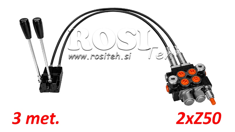 KIT 2xZ50 + JOYSTICK 1 POZĪCIJA L3000