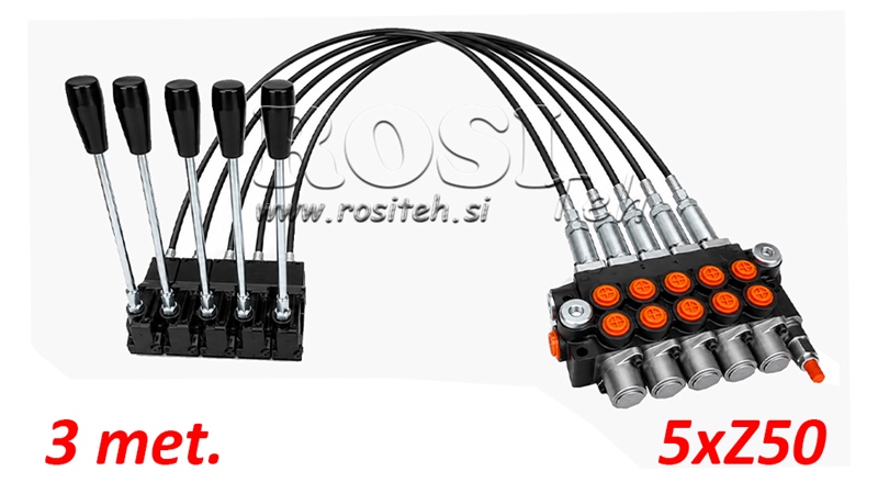 KIT 5xZ80 + JOYSTICK 1 POZĪCIJA L3000