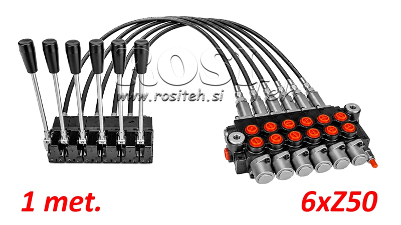 KIT 6xZ80 + JOYSTICK 1 POZĪCIJA L1000