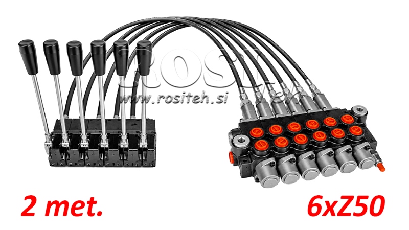 KIT 6xZ80 + JOYSTICK 1 POZĪCIJA L2000