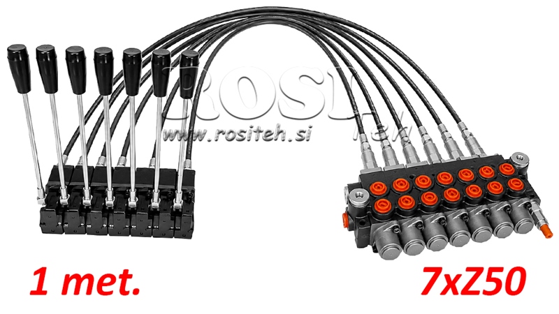 KIT 7XZ50 + JOYSTICK 1 POZĪCIJA L1000