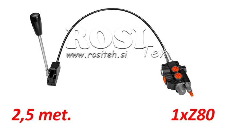 KIT 1xZ80 + JOYSTICK 1 POZĪCIJA L2500