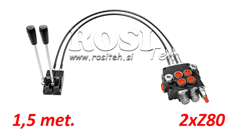 KIT 2xZ80 + JOYSTICK 1 POZĪCIJA L1500