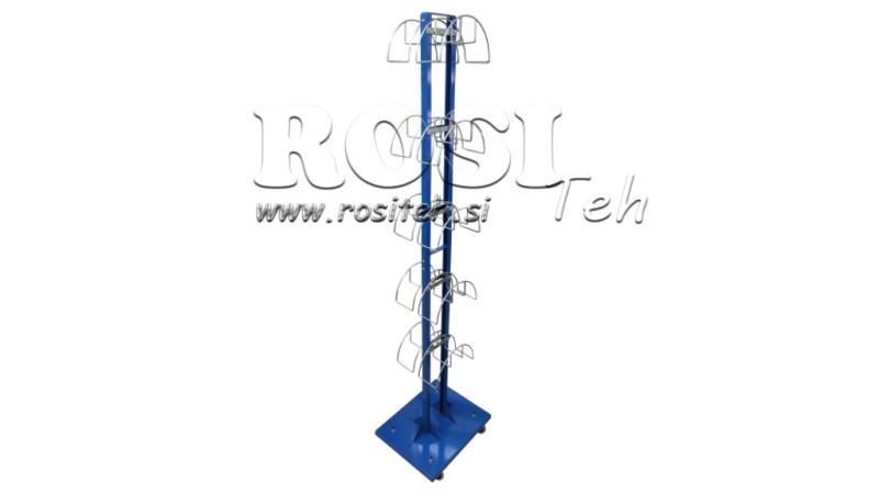 CARRO PARA ARMAZENAR MANGUEIRAS HIDRÁULICAS 10 LUGARES