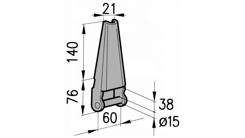 HANN FORLENGET STØTTE