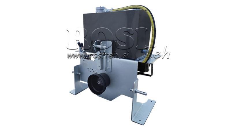 TRAKTOR HYDRAULISK AGGREGAT KAPASITET 70l FLOW 53l/min 2XP80 - MED OLJEKJØLER