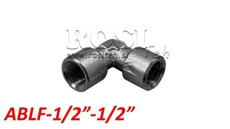 PNEUMATISK KLASSISK VINKELANSLUTNING ABLF-012-012