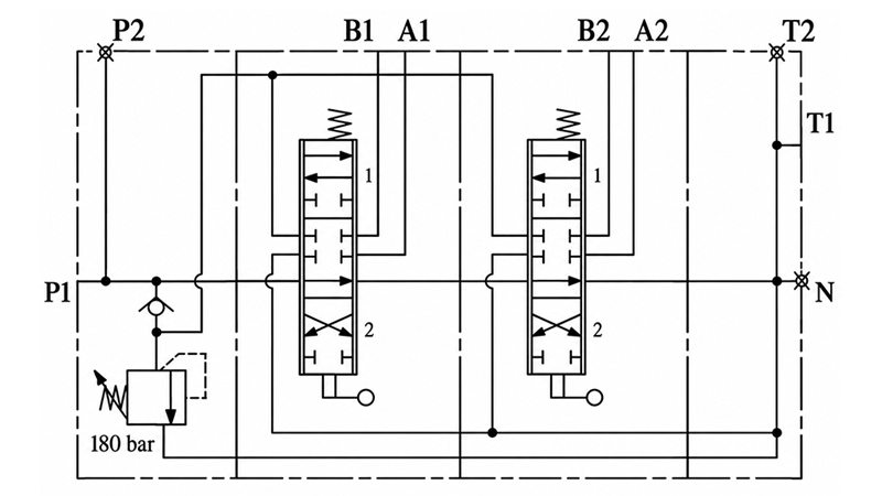 MANUĀLS HIDRAULISKAIS VĀRSTS MONOBLOKS 2xZ50