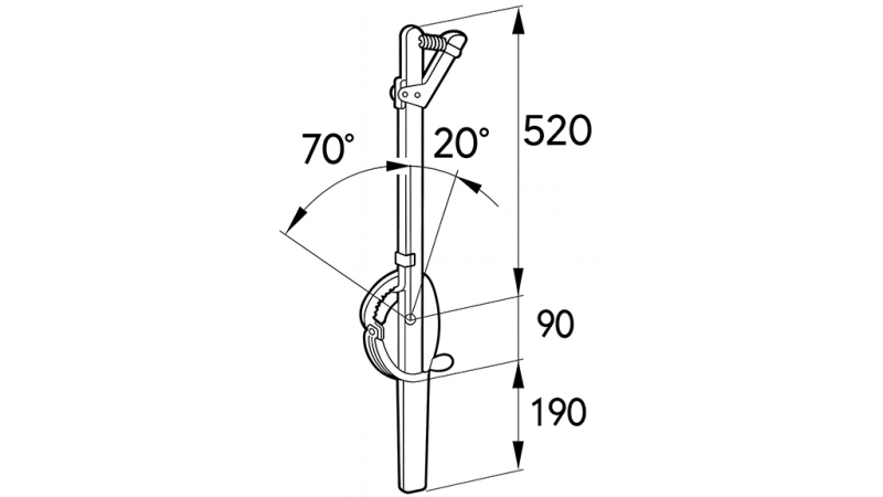 MANIVELA DE PUXAR PARA CARREGADEIRA