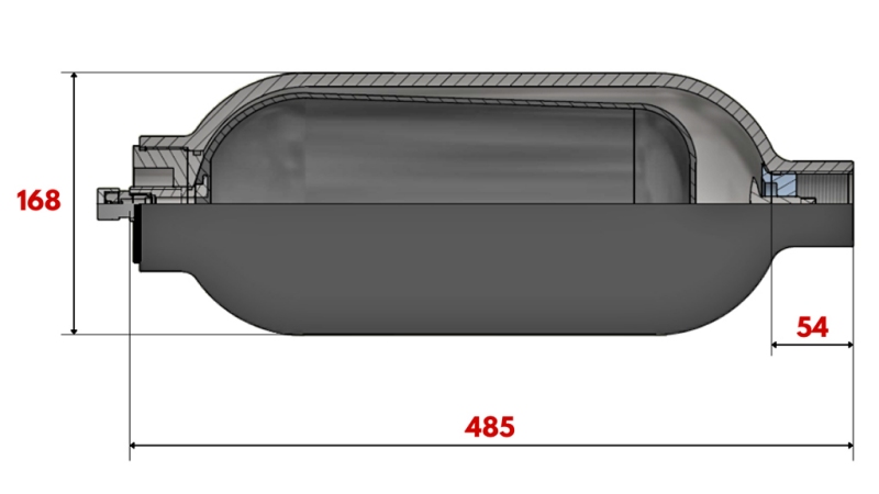 ACUMULADOR HIDRÁULICO 6 LIT - BSP 1