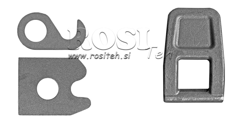 PUSĒS HINGE AR APAKŠĒJO ATVĒRŠANU