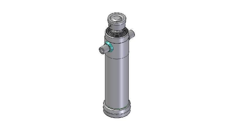 3048S -TELESCOPIC CYLINDER STANDARD/BALL 4 STAGES STROKE 1710 DIAMETER 124