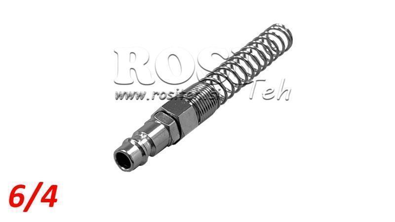 PNEUMATICKÉ RYCHLOUPÍNACÍ SPOJKA MUŽ SPRING 6/4 - DN7.2
