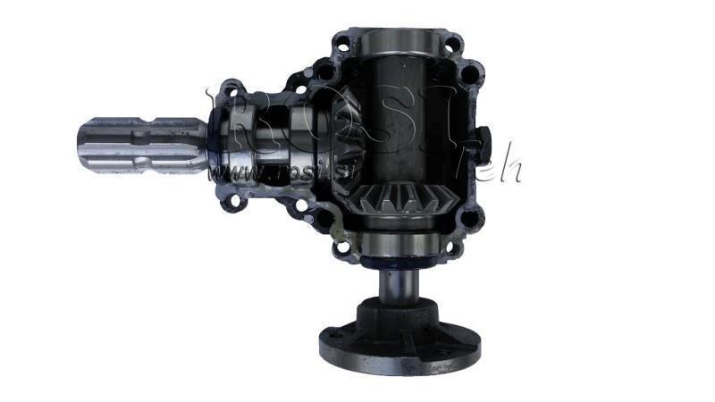 REDUTOR DE ÂNGULO PARA ESQUERDA CIRCULAR