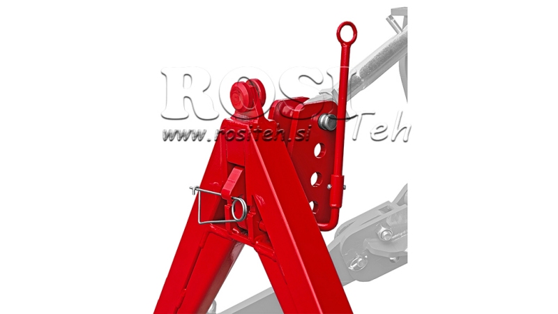 PRIEKŠĒJAIS TRĪSSTŪRIS TRAKTORA PRIEKŠĒJAI HIDRAULIKAI CAT. 1 - 730 MM - 1200 KG