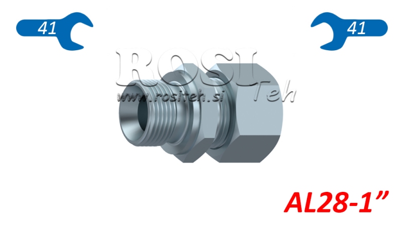 HIDRAULISKAIS DIVKĀRTA CILINDRS AR VĪTNI AL28-BSP1