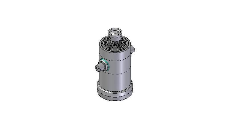 9013S -TELESCOPIC CYLINDER STANDARD/BALL 9 STAGES STROKE 2960 DIAMETER 240