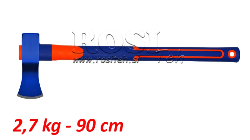 MACHADO DE RACHAR MADEIRA COM CABO DE CARBONO - A621 2,7 kg - 90 cm