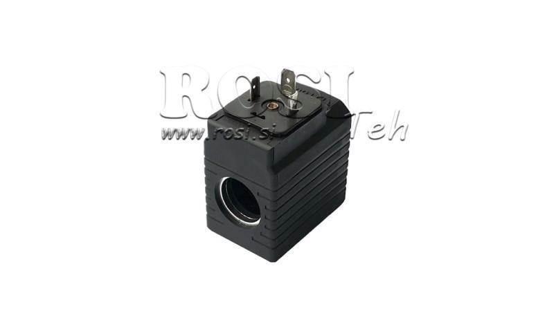 COIL ELETROMAGNÉTICA 12V DC - YE45 - fi 19.2mm-50mm 30W IP65