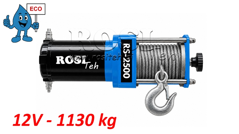 12 V ELEKTRISKĀ VINČA RS-2500 - 1130 kg - ECO