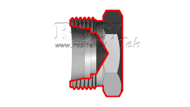 HIDRAVLIČNI ČEP (12L) M18x1,5