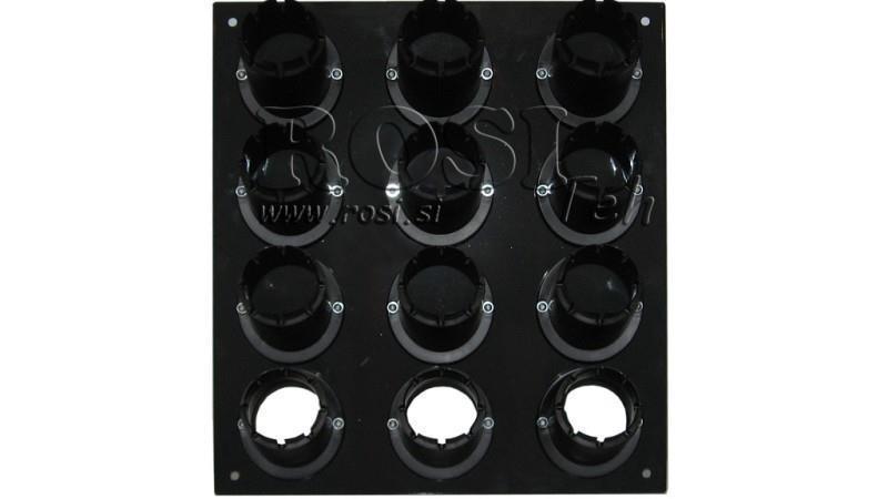 PAINEL DE MONTAGEM PARA ARMAZENAMENTO DE MANDÍBULAS