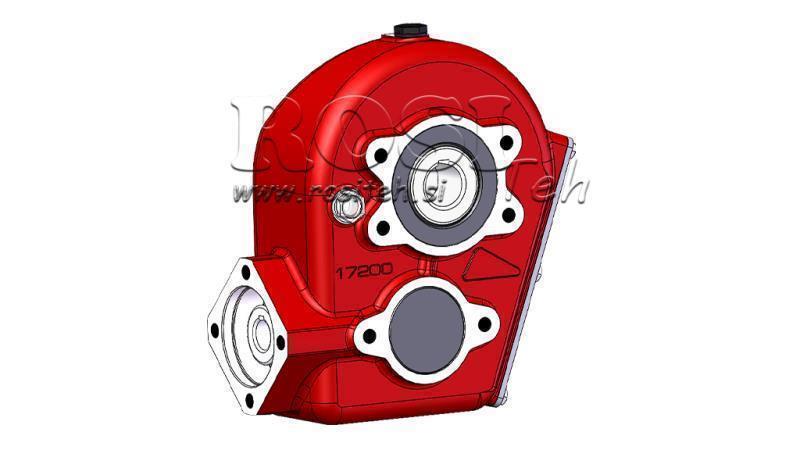 REDUKTOR - PREVODOVKA RT210 PRE HYDROMOTOR MP/MR/MS pomer 16,4:1
