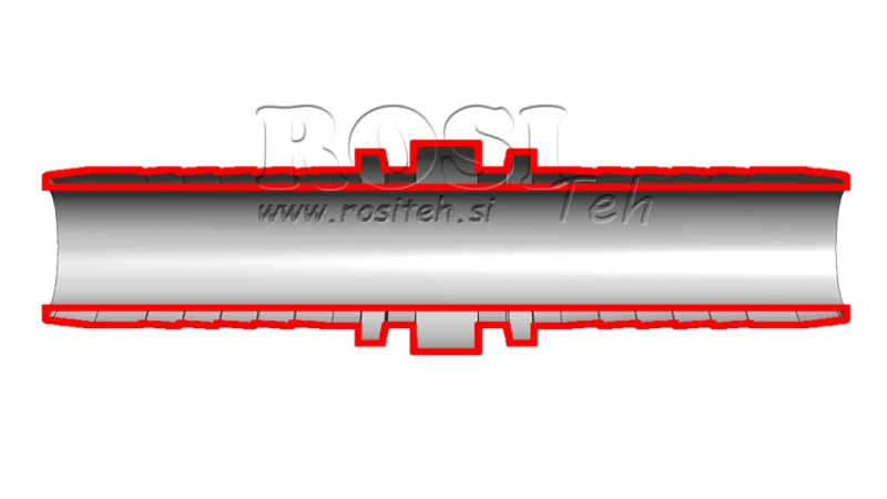 HIDRAULISKAIS CAURUĻU SAVIENOTĀJS DN25
