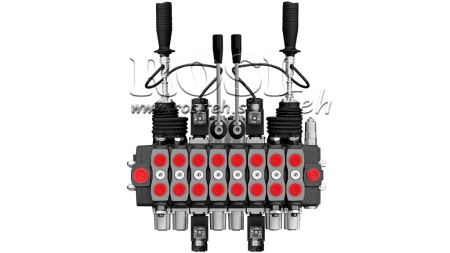 HIDRAULISKAIS VĀRSTS HIAB 8XPC70 + 2X JOYSTICK - ELEKTRISKĀ KONTROLE 12V