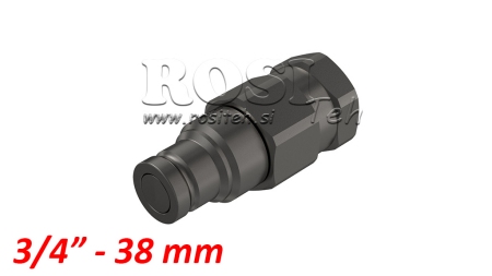 ĀTRĀ SAVIENOJUMS EKSKAVATORAM FFH VĪRIETIS 3/4 38MM