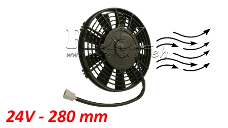 VENTILADOR AXIAL 280MM PULL 24V