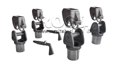 CONJUNTO DE SUPORTES PARA CAMINHÃO DE DESCARGA KESON FORKLIFT