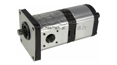 BOMBA HIDRÁULICA TRACTOR - OEM 87472285 - SÉRIE CNH T4 26 15 cc ESQUERDA