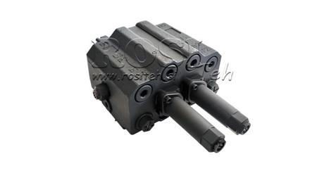 VÁLVULA DE CONTROLE HIDRÁULICA 2xP90 L/min SENSIBILIDADE DE CARGA