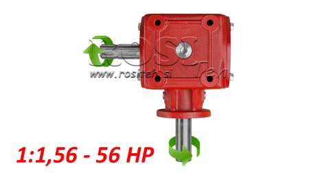 LEŅĢA REDUKTORS 1:1.56 (56HP-43KW)