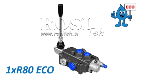 HIDRAULISKAIS ROKAS VĀRSTS – 1 SEKCIJAS SADALĪTĀJS 1xR80 ECO