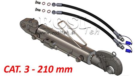 HYDRAULISK TOPPSTAG MED FANGHAKE OG LEDDGAFFEL SPECIAL - CAT. 3 - 80/40-210 (90-210 HP) (32,2 mm)