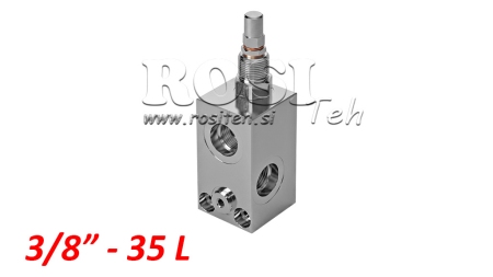 HYDRAULICKÝ REGULÁTOR TLAKU VMP 3/8 100-350 BAR - 35lit