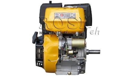 bensinmotor EG4-420cc-9.6kW-13.1HK-3,600 RPM-E-KW25x88.5-elektrisk start