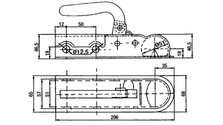 AUTOMAŠĪNAS PIEKABES VILKŠANAS ĶĒDE APAĻA FI50